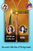 Muharram Zipper Lock Screen poster