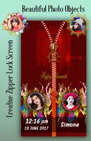 Navratri Zipper Lock Screen screenshot 2