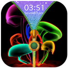 Neon Zipper Lock Screen icon