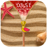 Sand Zipper Lock Screen icon