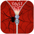 Spider Zipper Lock Screen-APK