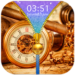 Pocket Watch Zipper Lock Scree