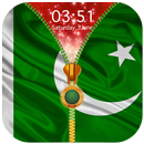 Pakistan Flag Zipper Lock Screen APK