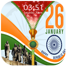 Republic Day Zipper Lock Screen-APK