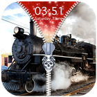 آیکون‌ Train Zipper Lock Screen