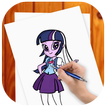 как рисовать Equestria Girls ✍