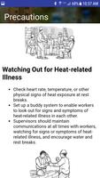 برنامه‌نما OSHA NIOSH Heat Safety Tool عکس از صفحه