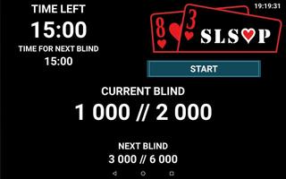 SLSOP Poker Timer R0002 Affiche