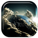 Space Clouds 3D live wallpaper APK