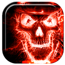 APK Fiery Skull Skeleton Live WP