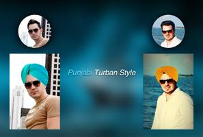 Punjabi Turbans Photo Editor Cartaz