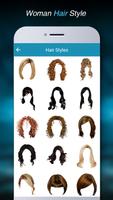 Woman HairStyle Photo Editor 스크린샷 1