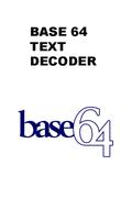 Base64 Text Decoder Affiche