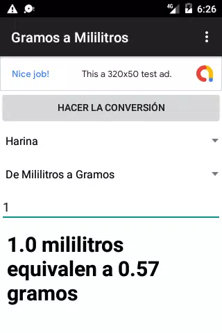 Convertir Gramos a Mililitros APK for Android Download