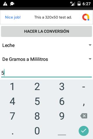 Android용 Convertir Gramos a Mililitros APK 다운로드