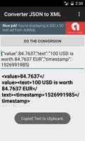 JSON to XML converter captura de pantalla 2