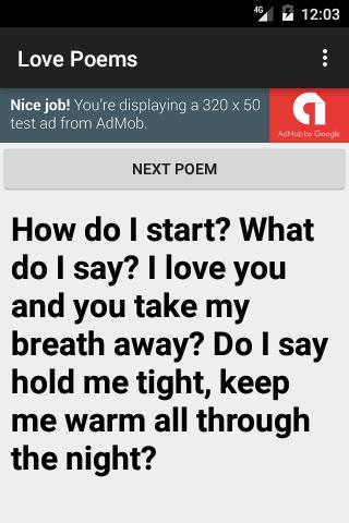 Breath you away poems take my Take My