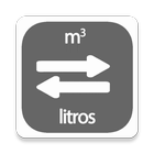 Conversor de Litros (l) a Metros Cubicos (m3) icône