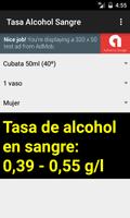 برنامه‌نما Tasa de Alcohol en Sangre عکس از صفحه