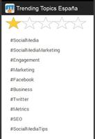 Trending Topics Tendencias ESP - trends twitter poster