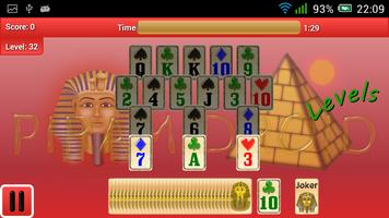 Piramidroid Levels. Card Game imagem de tela 2