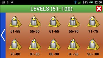 Piramidroid Levels. Card Game imagem de tela 3