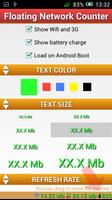 Floating Network Counter 스크린샷 1