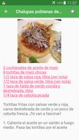 Recetas de antojitos gratis español sin internet. اسکرین شاٹ 3