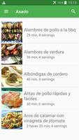 Recetas de asado en español gratis sin internet. Affiche