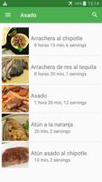 Recetas de asado en español gratis sin internet. capture d'écran 2