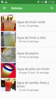Recetas de bebidas en español gratis sin internet. capture d'écran 2