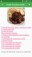 Recetas de carnes en español gratis sin internet. imagem de tela 3