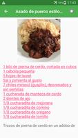 Recetas de carnes en español gratis sin internet. স্ক্রিনশট 3