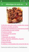 Recetas de carnes en español gratis sin internet. Screenshot 1
