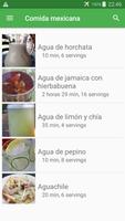 Recetas de comida mexicana en español gratis. poster