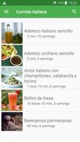 Recetas de comida italiana en español gratis. screenshot 2