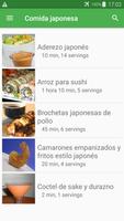 Recetas de comida japonesa en español gratis. Affiche