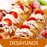 Recetas de desayunos gratis español sin internet. आइकन