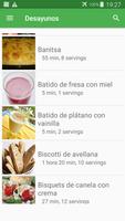 Recetas de desayunos gratis español sin internet. Ekran Görüntüsü 2