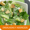 Recetas de ensaladas y aderezos en español gratis.