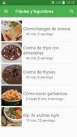 Recetas de frijoles y legumbres en español gratis. capture d'écran 2
