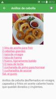 Recetas de frito en español gratis sin internet. स्क्रीनशॉट 3
