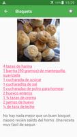 Recetas de pan en español gratis sin internet. স্ক্রিনশট 1