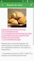 Recetas de pan en español gratis sin internet. স্ক্রিনশট 2