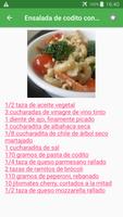 Recetas de pasta en español gratis sin internet. 截图 3