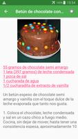 Recetas de pasteles en español gratis sin internet captura de pantalla 3