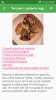 Pastella ricette di cucina gratis in italiano. capture d'écran 3