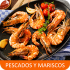 Recetas de pescados y mariscos en español gratis. biểu tượng