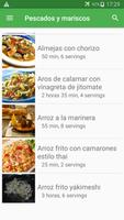 Recetas de pescados y mariscos en español gratis. 截图 2