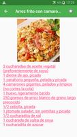 Recetas de pescados y mariscos en español gratis. imagem de tela 3